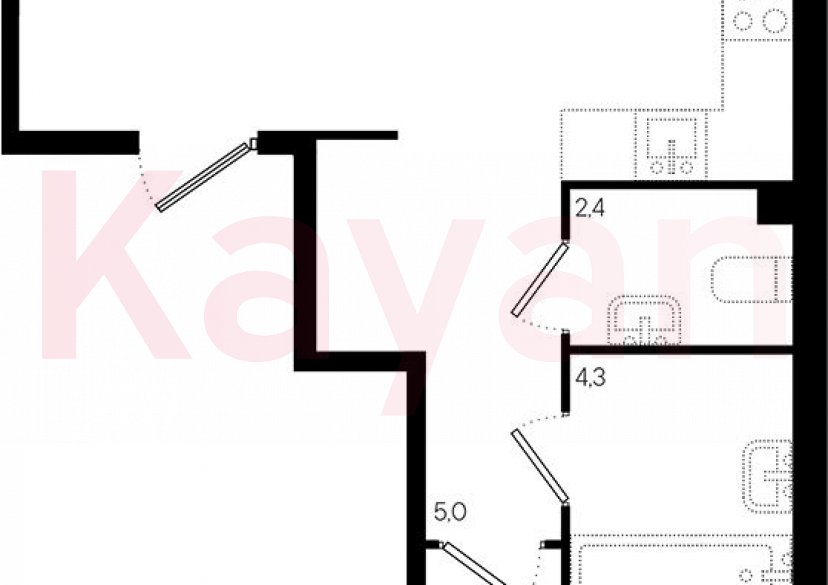 Продажа 3-комн. квартиры, 57.8 кв.м фото 0 Продажа 3-комн. квартиры, 57.8 кв.м фото 0