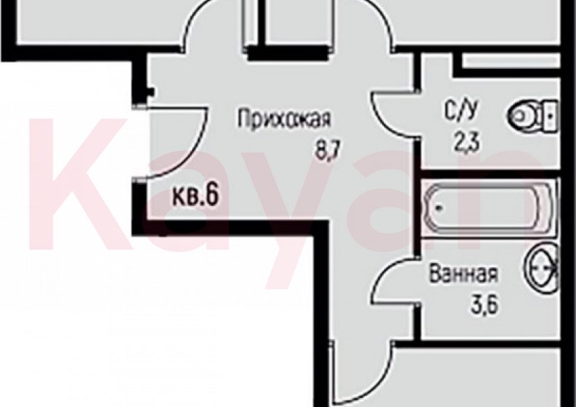 Продажа 2-комн. квартиры, 61.2 кв.м фото 0