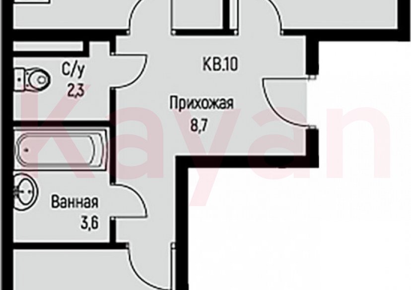 Продажа 2-комн. квартиры, 61.2 кв.м фото 0 Продажа 2-комн. квартиры, 61.2 кв.м фото 0