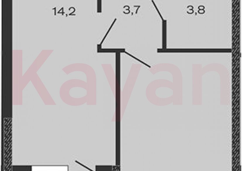Продажа 2-комн. квартиры, 35.2 кв.м фото 0