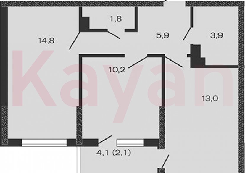 Продажа 2-комн. квартиры, 49.6 кв.м фото 0 Продажа 2-комн. квартиры, 49.6 кв.м фото 0