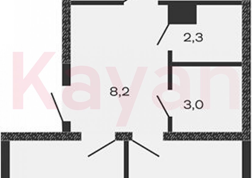 Продажа 2-комн. квартиры, 52.3 кв.м фото 0