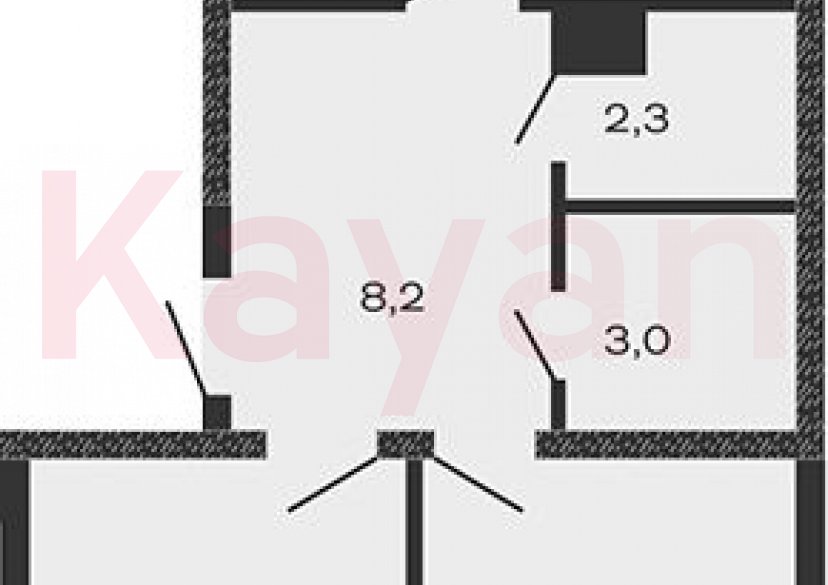Продажа 2-комн. квартиры, 52.3 кв.м фото 0