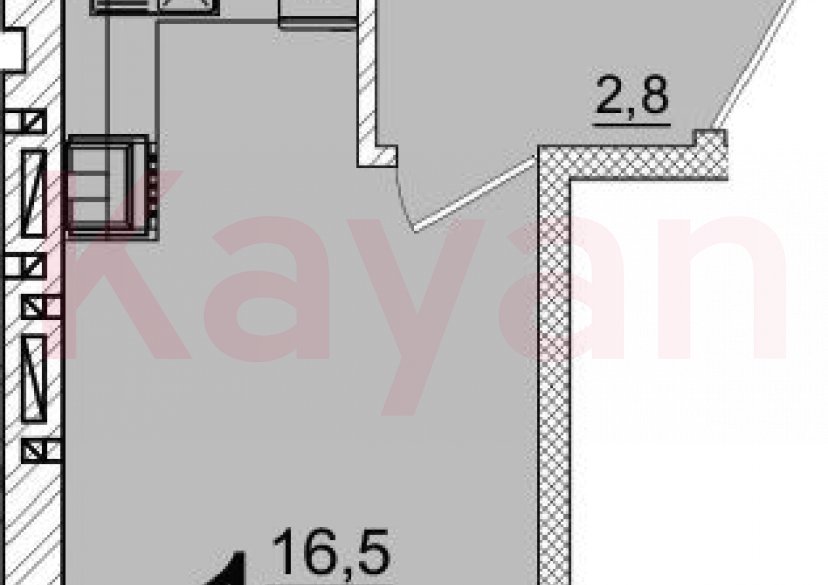 Продажа студии, 23 кв.м фото 0 Продажа студии, 23 кв.м фото 0