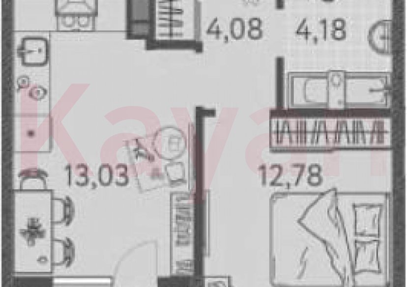 Продажа 1-комн. квартиры, 34.07 кв.м фото 0 Продажа 1-комн. квартиры, 34.07 кв.м фото 0