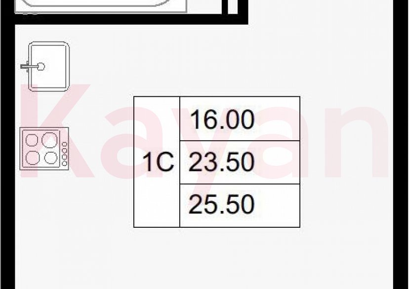 Продажа студии, 23.5 кв.м фото 0 Продажа студии, 23.5 кв.м фото 0