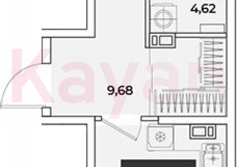 Продажа 1-комн. квартиры, 41.97 кв.м фото 0