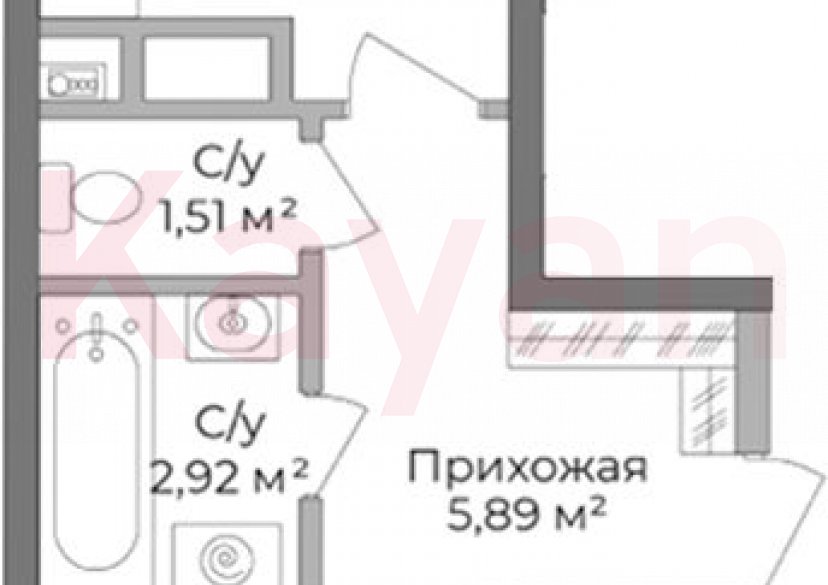 Продажа 1-комн. квартиры, 36.97 кв.м фото 0 Продажа 1-комн. квартиры, 36.97 кв.м фото 0
