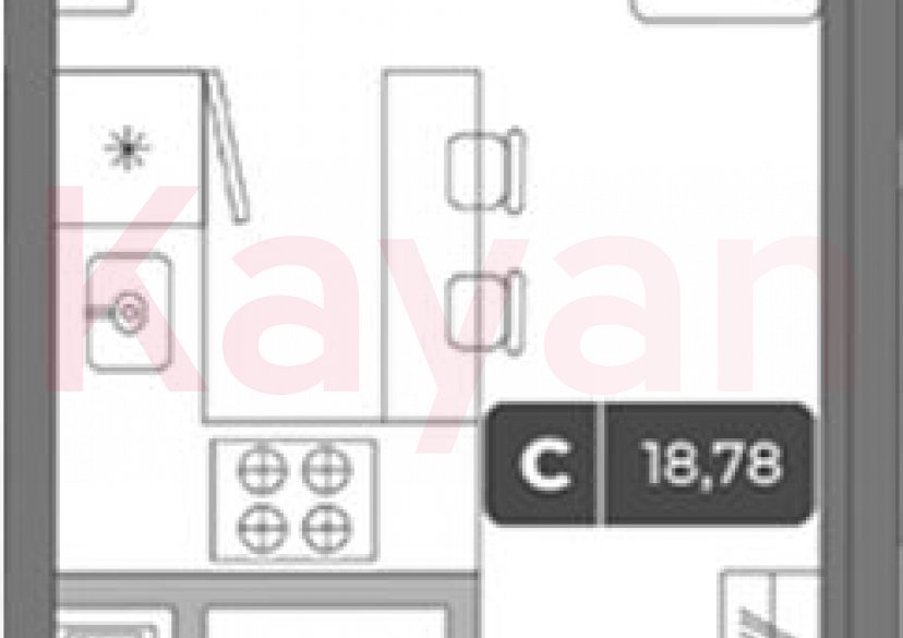Продажа студии, 18.24 кв.м фото 0