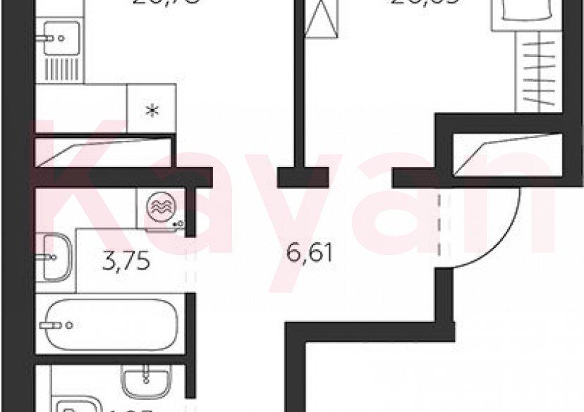 Продажа 2-комн. квартиры, 70.12 кв.м фото 0 Продажа 2-комн. квартиры, 70.12 кв.м фото 0