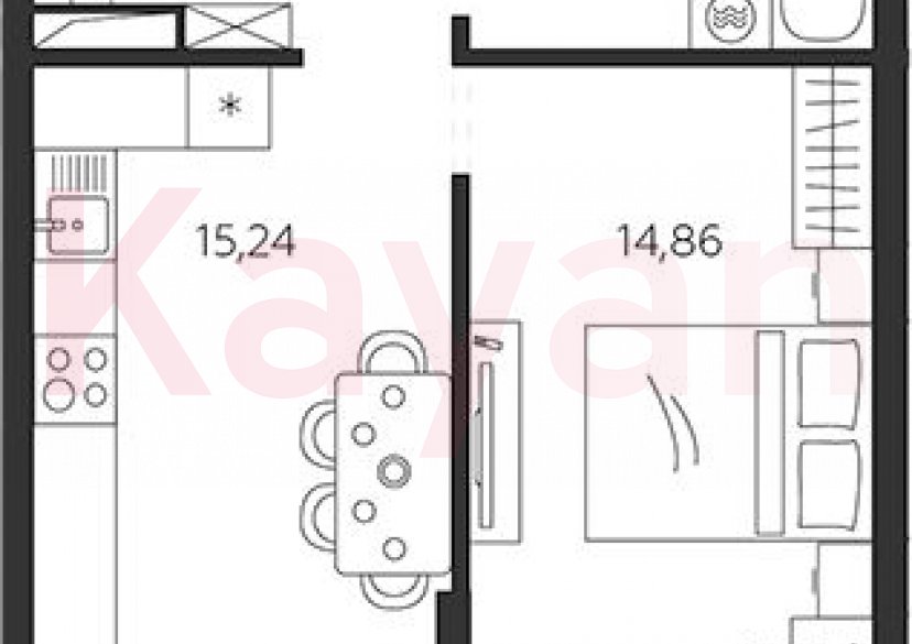 Продажа 1-комн. квартиры, 39.55 кв.м фото 0 Продажа 1-комн. квартиры, 39.55 кв.м фото 0