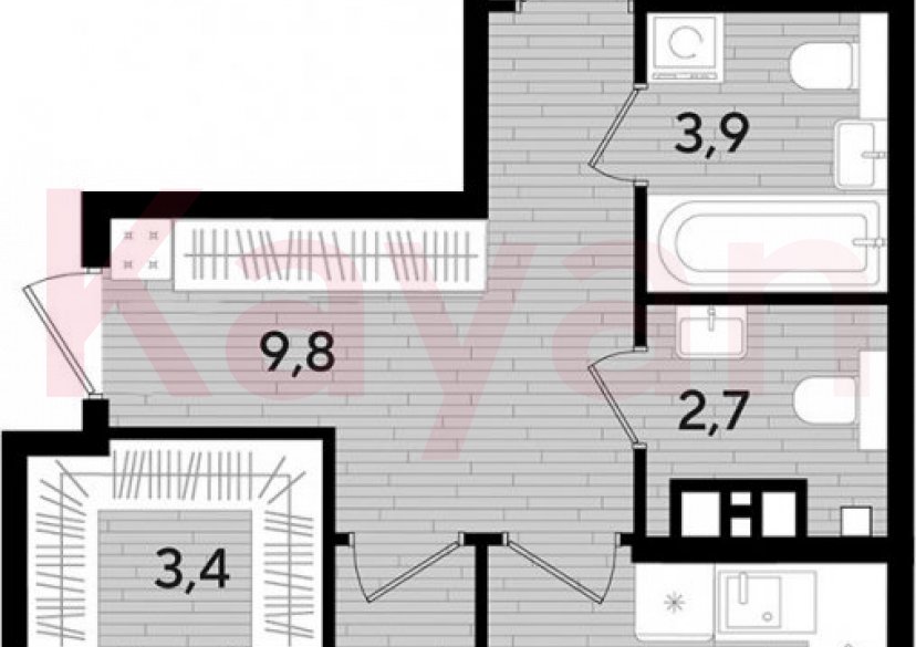 Продажа 2-комн. квартиры, 68.9 кв.м фото 0 Продажа 2-комн. квартиры, 68.9 кв.м фото 0