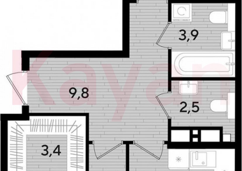 Продажа 2-комн. квартиры, 68.7 кв.м фото 0 Продажа 2-комн. квартиры, 68.7 кв.м фото 0