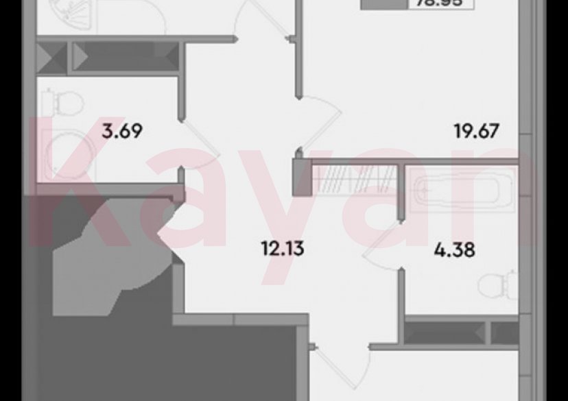 Продажа 2-комн. квартиры, 74.04 кв.м фото 0