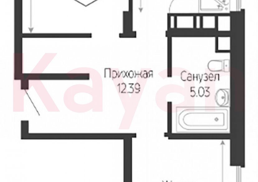 Продажа 2-комн. квартиры, 63.1 кв.м фото 0