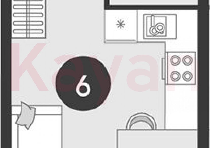 Продажа студии, 22.3 кв.м фото 0 Продажа студии, 22.3 кв.м фото 0