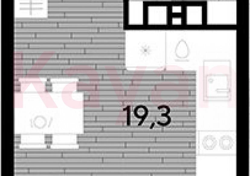 Продажа студии, 22.6 кв.м фото 0