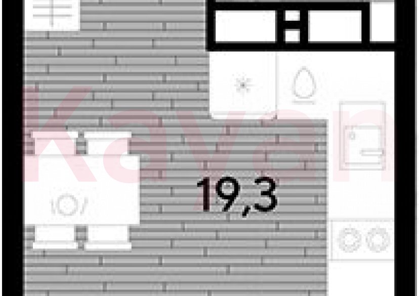 Продажа студии, 22.5 кв.м фото 0