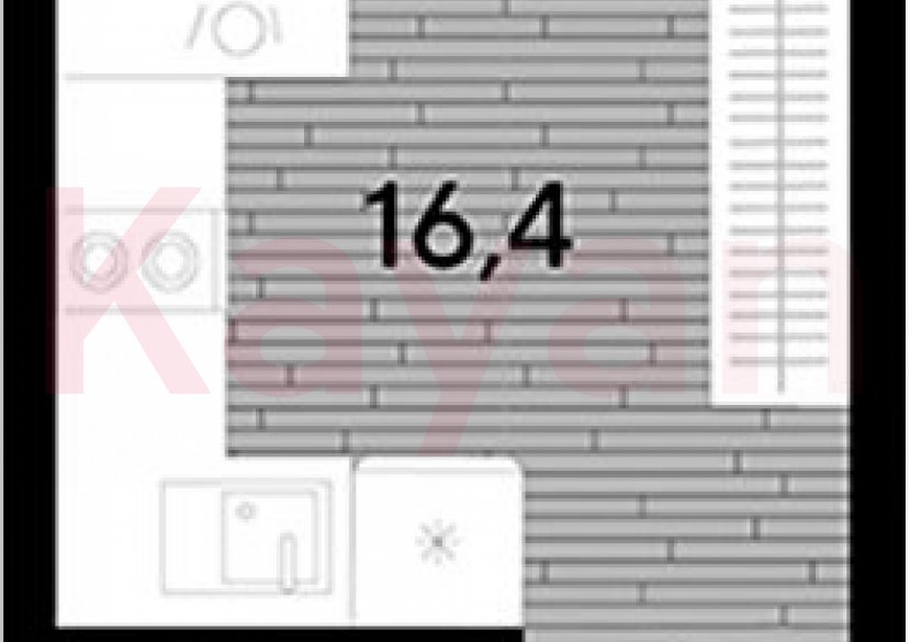 Продажа студии, 19.7 кв.м фото 0 Продажа студии, 19.7 кв.м фото 0