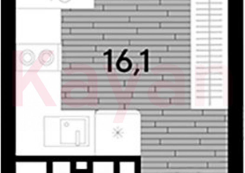 Продажа студии, 19.3 кв.м фото 0