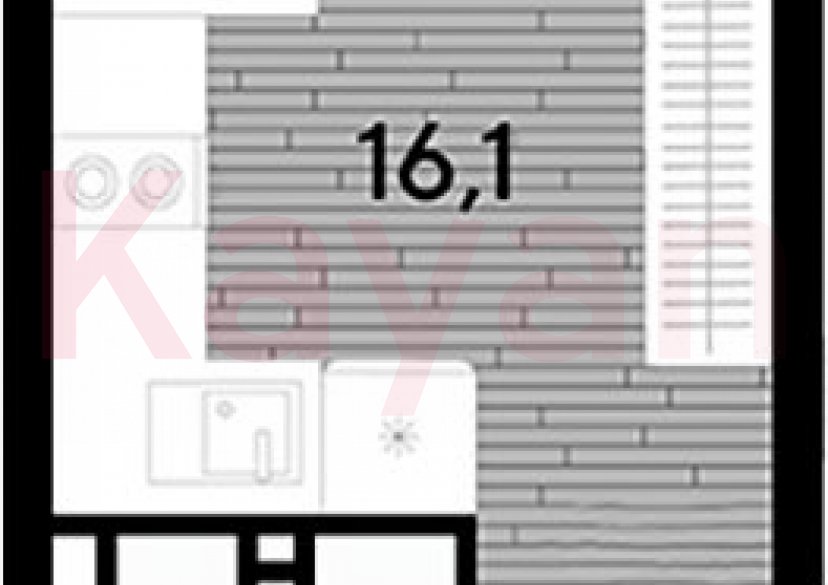Продажа студии, 19.2 кв.м фото 0 Продажа студии, 19.2 кв.м фото 0