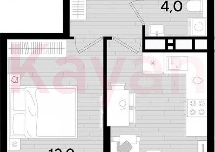 Продажа 1-комн. квартиры, 34 кв.м фото 0