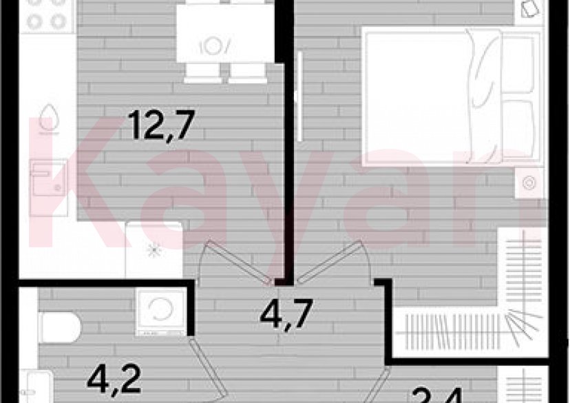 Продажа 1-комн. квартиры, 37.9 кв.м фото 0 Продажа 1-комн. квартиры, 37.9 кв.м фото 0