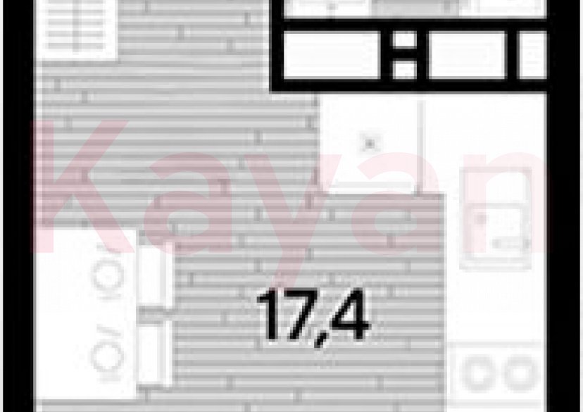 Продажа студии, 20.9 кв.м фото 0