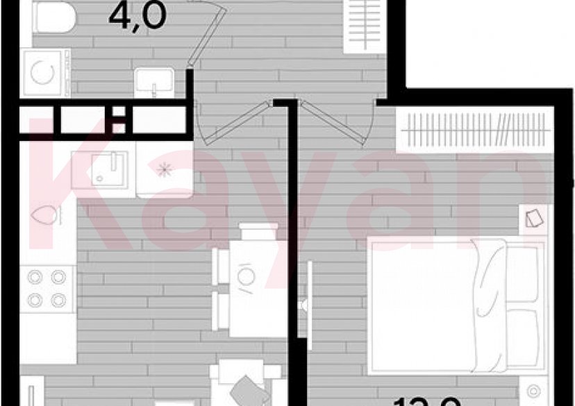 Продажа 1-комн. квартиры, 34 кв.м фото 0