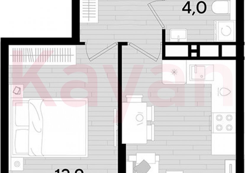 Продажа 1-комн. квартиры, 34 кв.м фото 0