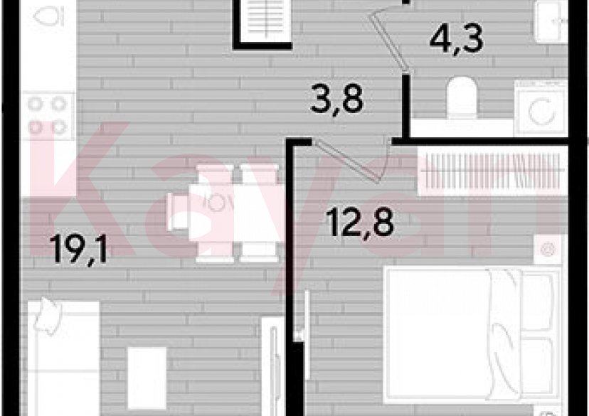 Продажа 1-комн. квартиры, 40 кв.м фото 0 Продажа 1-комн. квартиры, 40 кв.м фото 0