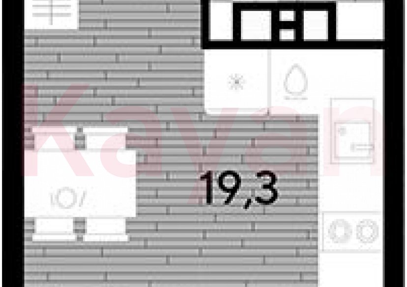 Продажа студии, 22.6 кв.м фото 0