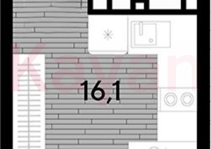 Продажа студии, 19.2 кв.м фото 0 Продажа студии, 19.2 кв.м фото 0