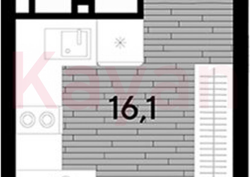 Продажа студии, 19.2 кв.м фото 0