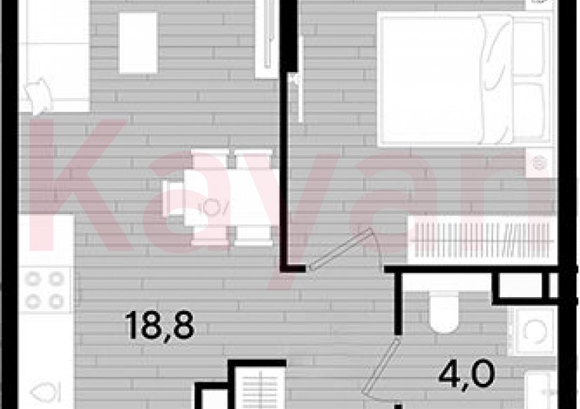 Продажа 1-комн. квартиры, 39.4 кв.м фото 0 Продажа 1-комн. квартиры, 39.4 кв.м фото 0