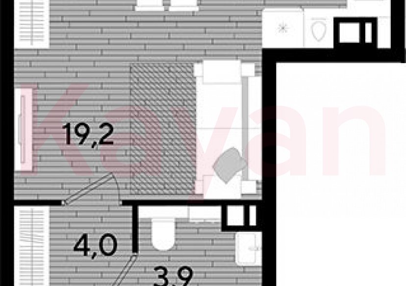 Продажа студии, 27.1 кв.м фото 0