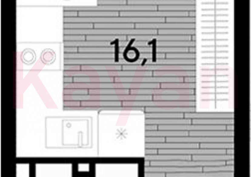 Продажа студии, 19.2 кв.м фото 0