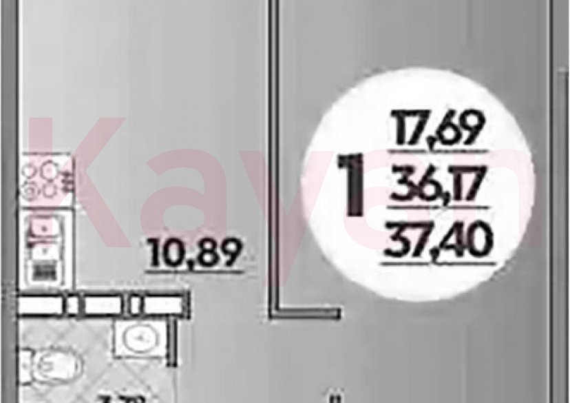 Продажа 1-комн. квартиры, 36.17 кв.м фото 0