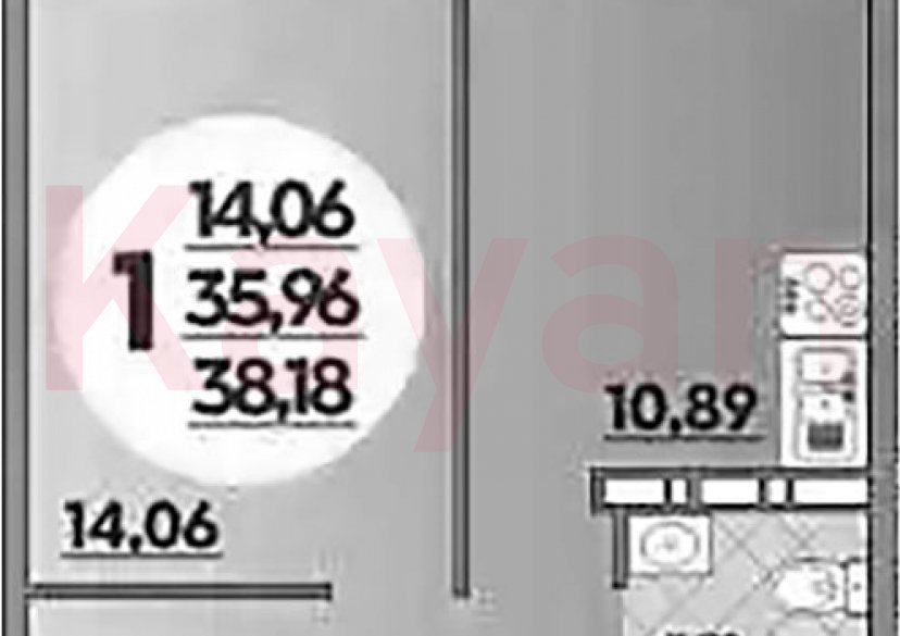 Продажа 1-комн. квартиры, 35.96 кв.м фото 0 Продажа 1-комн. квартиры, 35.96 кв.м фото 0