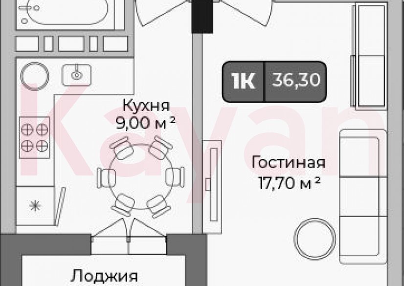 Продажа 1-комн. квартиры, 35 кв.м фото 0 Продажа 1-комн. квартиры, 35 кв.м фото 0