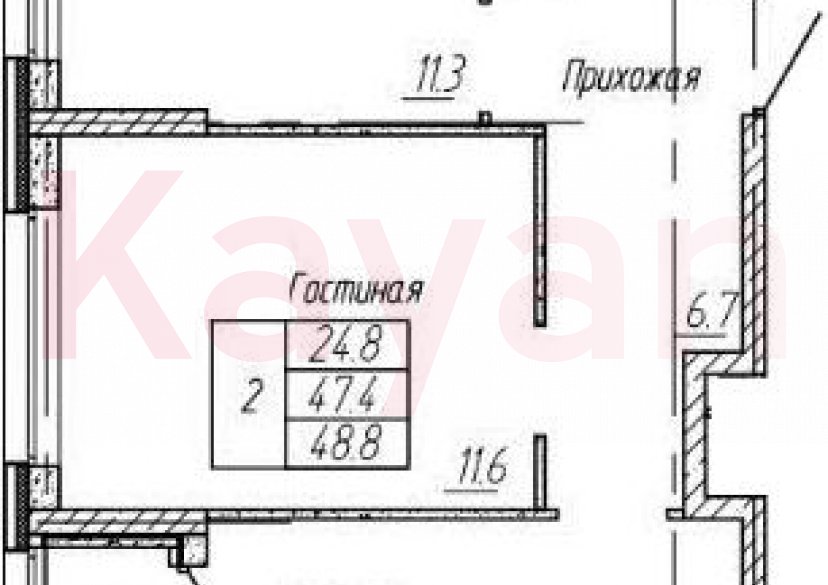 Продажа 2-комн. квартиры, 47.4 кв.м фото 0 Продажа 2-комн. квартиры, 47.4 кв.м фото 0