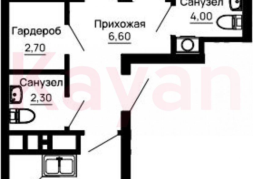Продажа 2-комн. квартиры, 56.9 кв.м фото 0 Продажа 2-комн. квартиры, 56.9 кв.м фото 0
