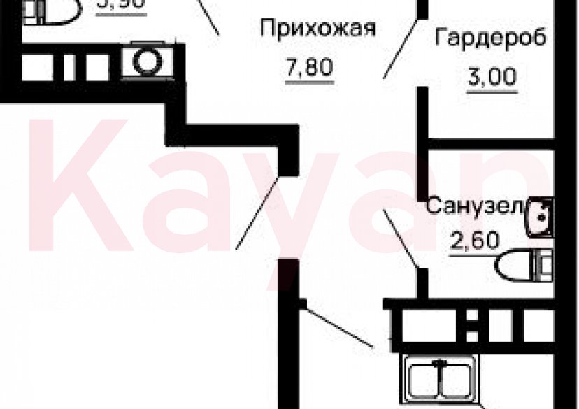 Продажа 2-комн. квартиры, 55.9 кв.м фото 0 Продажа 2-комн. квартиры, 55.9 кв.м фото 0
