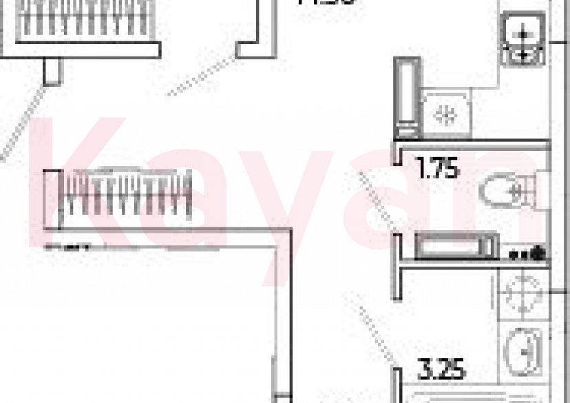 Продажа 2-комн. квартиры, 56.58 кв.м фото 0