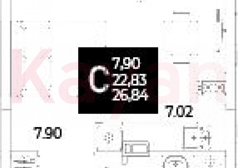 Продажа студии, 22.83 кв.м фото 0