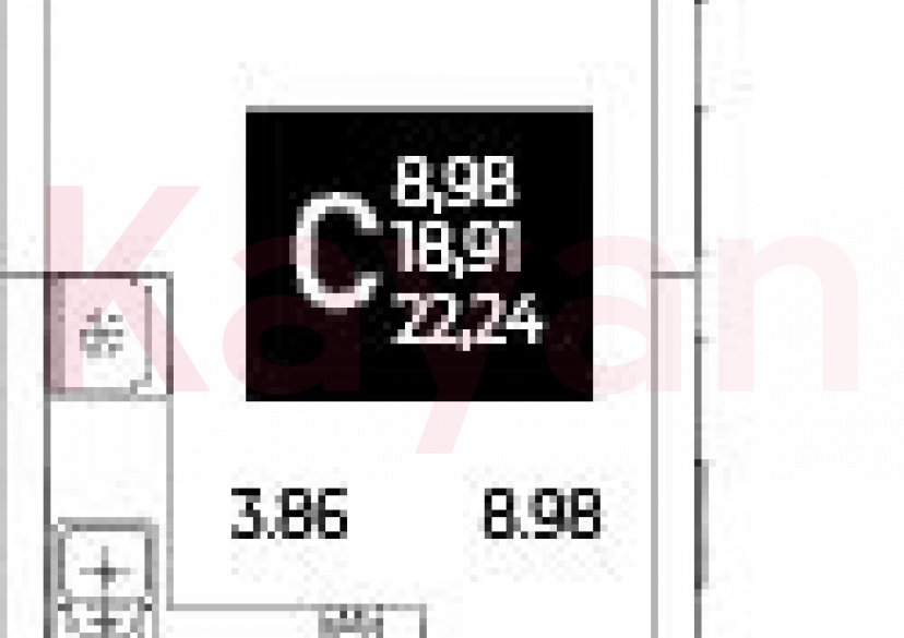 Продажа студии, 18.91 кв.м фото 0
