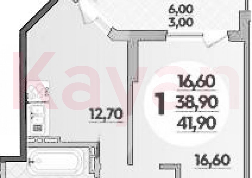 Продажа 1-комн. квартиры, 39 кв.м фото 0 Продажа 1-комн. квартиры, 39 кв.м фото 0
