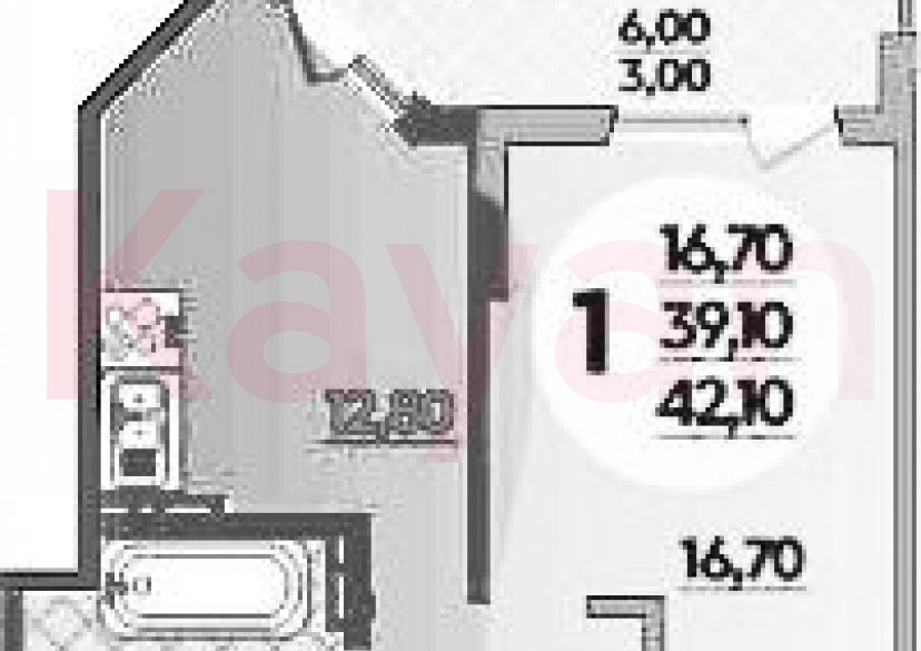 Продажа 1-комн. квартиры, 39 кв.м фото 0 Продажа 1-комн. квартиры, 39 кв.м фото 0