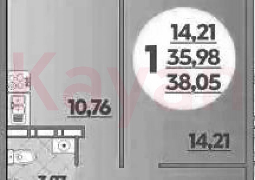 Продажа 1-комн. квартиры, 35.98 кв.м фото 0 Продажа 1-комн. квартиры, 35.98 кв.м фото 0