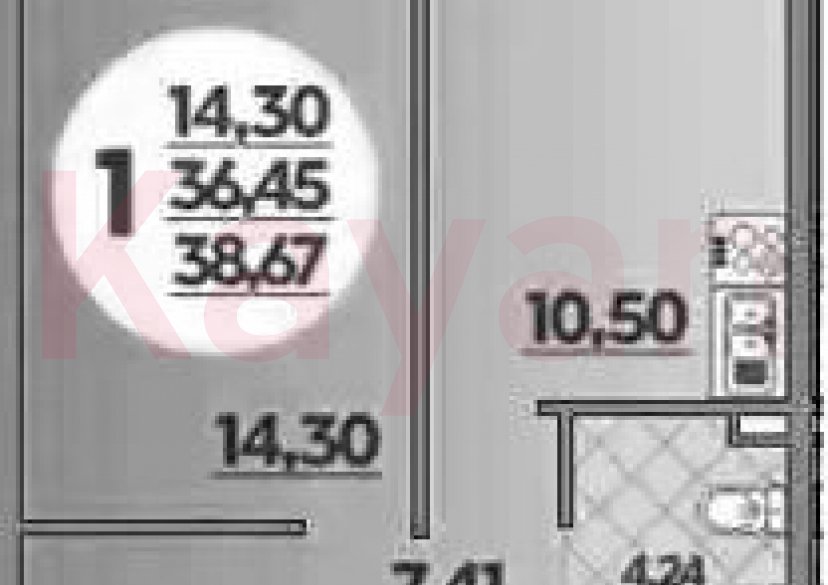 Продажа 1-комн. квартиры, 36.45 кв.м фото 0